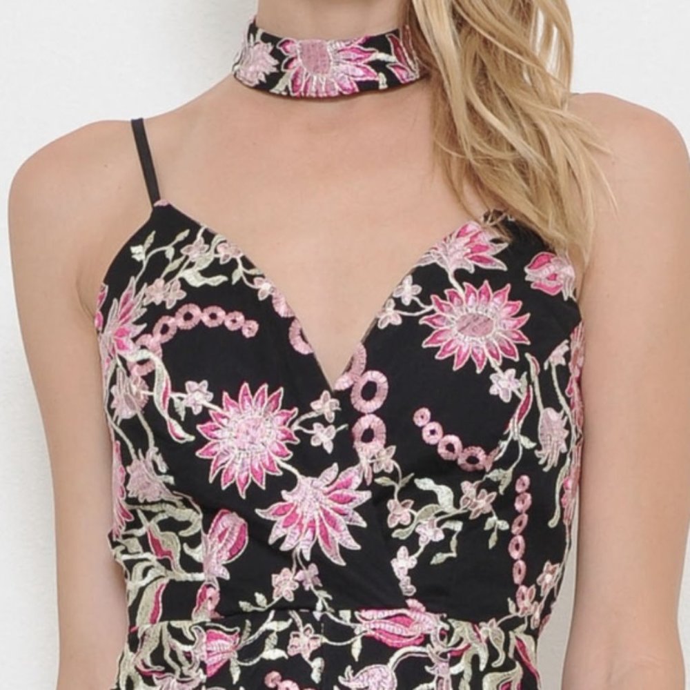 Embroidered Romper - Picture 2 of 2